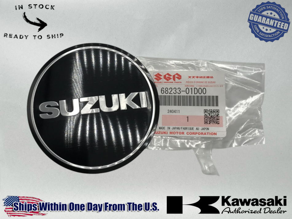 suzuki Genuine OEM RT SIDE EMBLEM BADGE 1989-02 GS500E MAGNET 68233-01D00