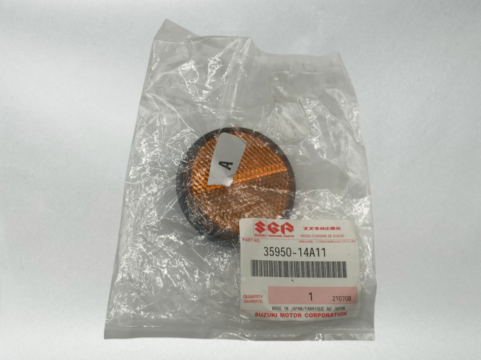 Suzuki Genuine OEM Front Reflector Left Right Amber Reflect 35950-14A11