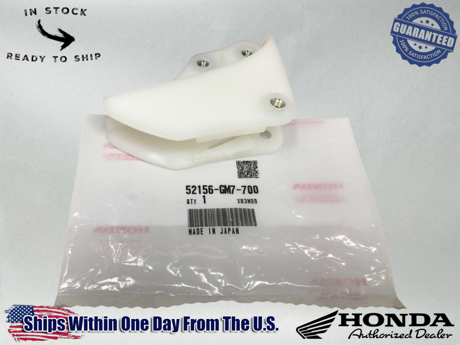 Honda OEM CHAIN GUIDE 1986-2002 CR80R RB / 2003-2007 CR85R RB 52156-GM7-700