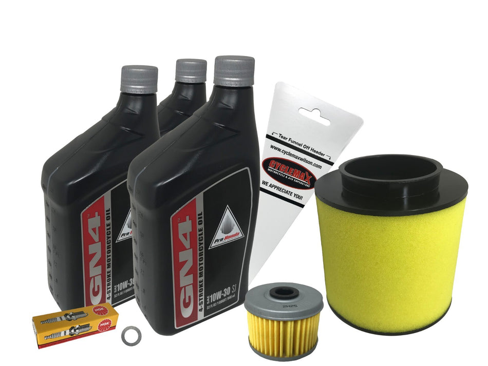 Honda OEM Tune Up Kit for 2000-2006 Honda TRX 350 with 10W-30 Oil