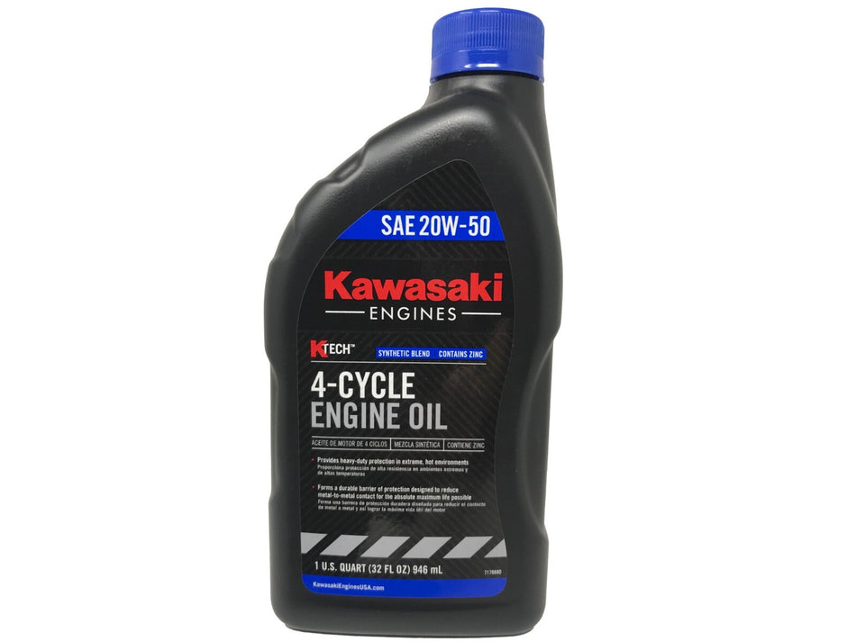 Kawasaki SAE 20W50 4-Cycle Motor Oil 1 QUART 99969-6298