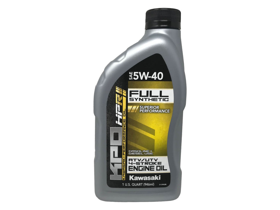 Kawasaki Genuine OEM KPO Full Synthetic 5W-40 Oil K61027-500-01Q