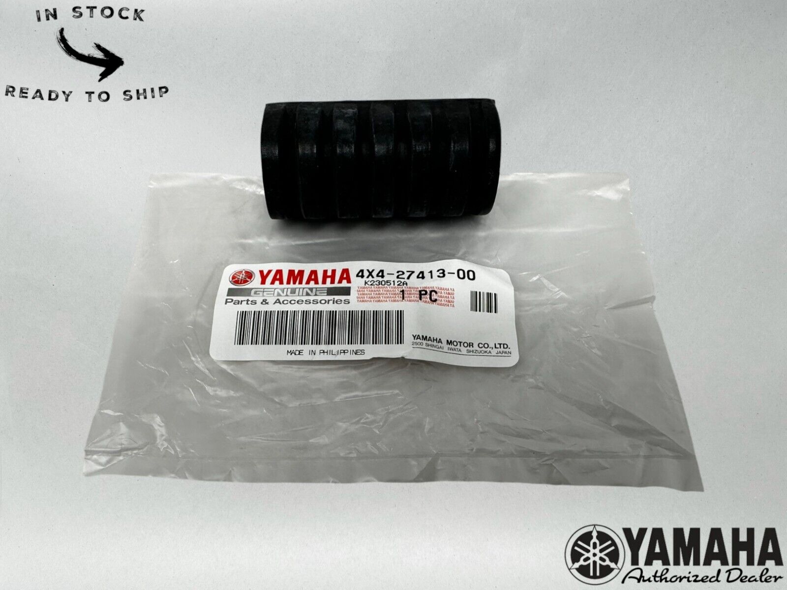 Yamaha Genuine OEM Footrest Cover 4X4-27413-00-00