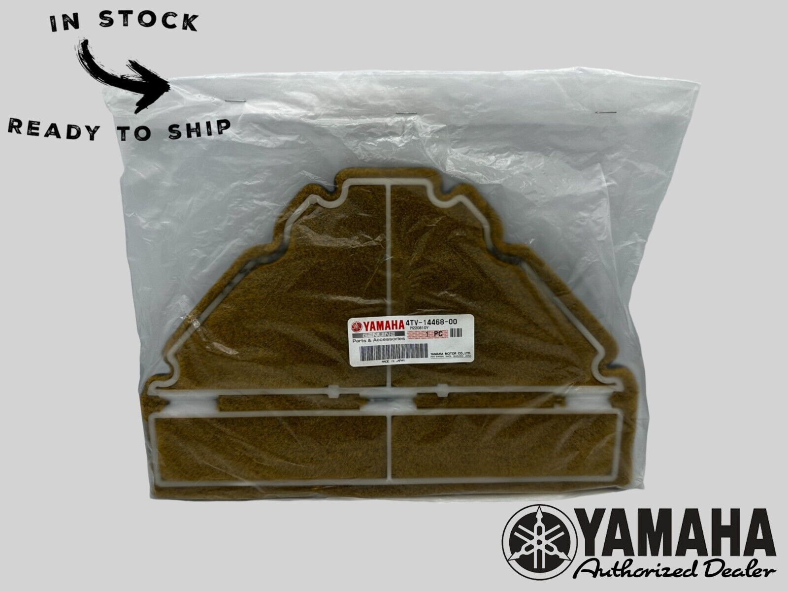 Yamaha Genuine OEM Authentic Air Filter 4TV-14468-00-00