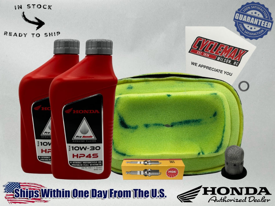 Full Synthetic HP4s Tune-Up Kit fits 1993-2002 Honda XR200R