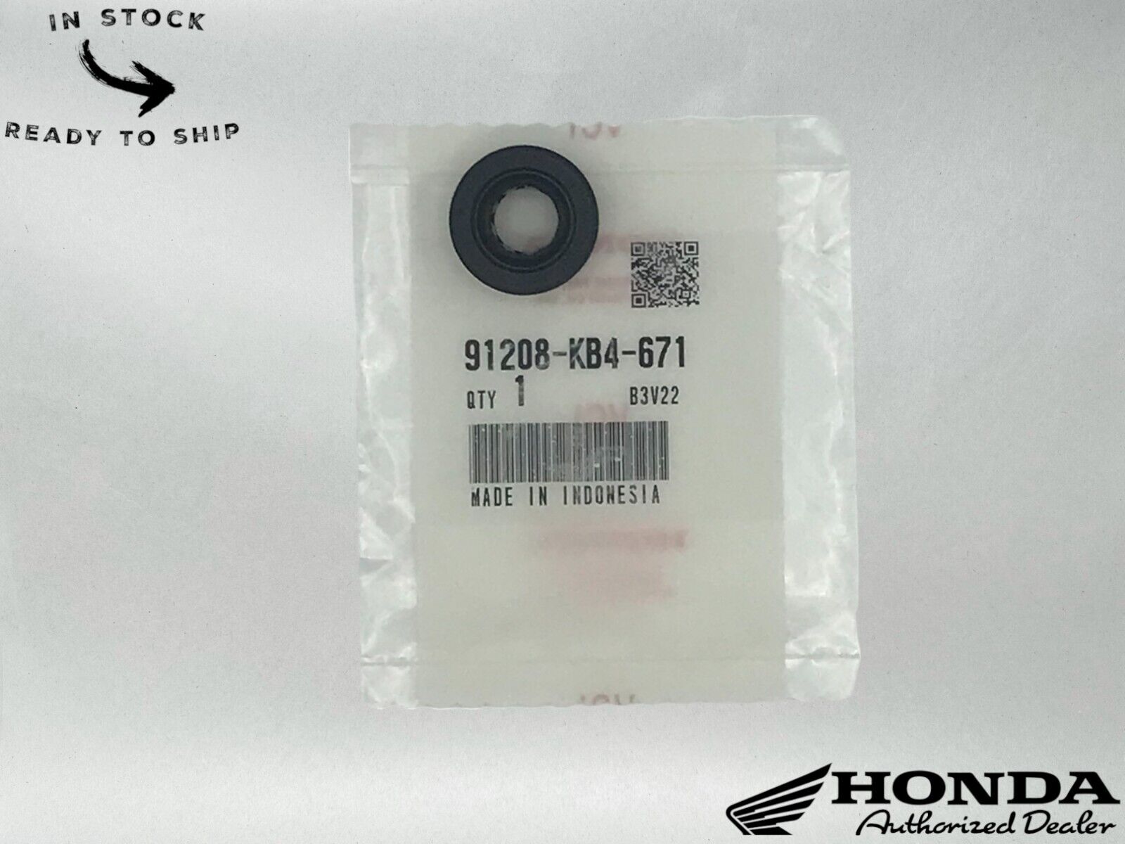 Honda Genuine OEM Oil Seal 91208-KB4-671