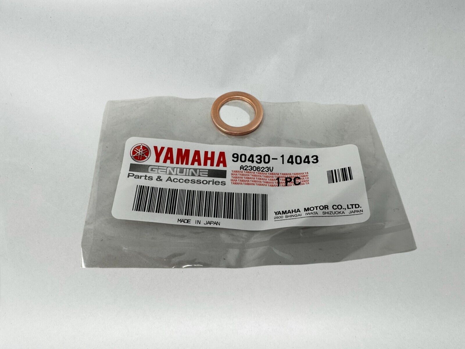 Yamaha Genuine OEM Gasket 90430-14043-00