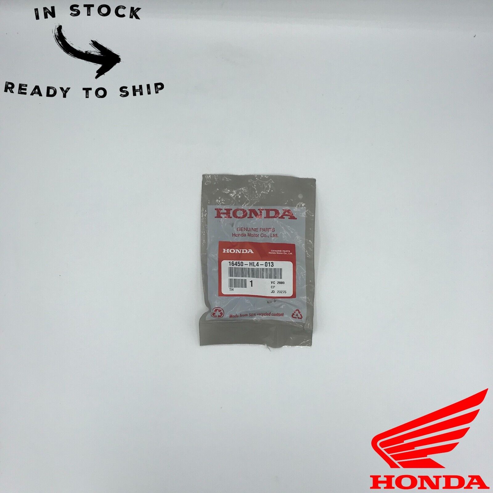 Genuine OEM Honda Fuel Injector 16450-HL4-013