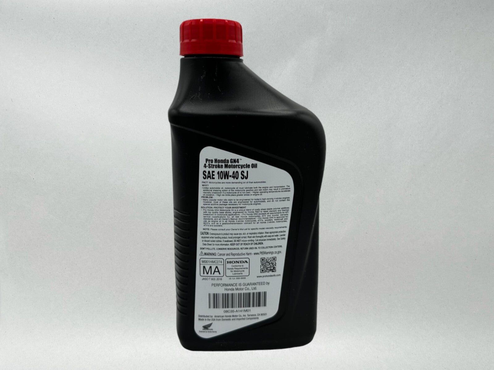 Cyclemax Standard GN4 10W-40 Oil Change Kit compatible with 2024-2025 Honda CB650R
