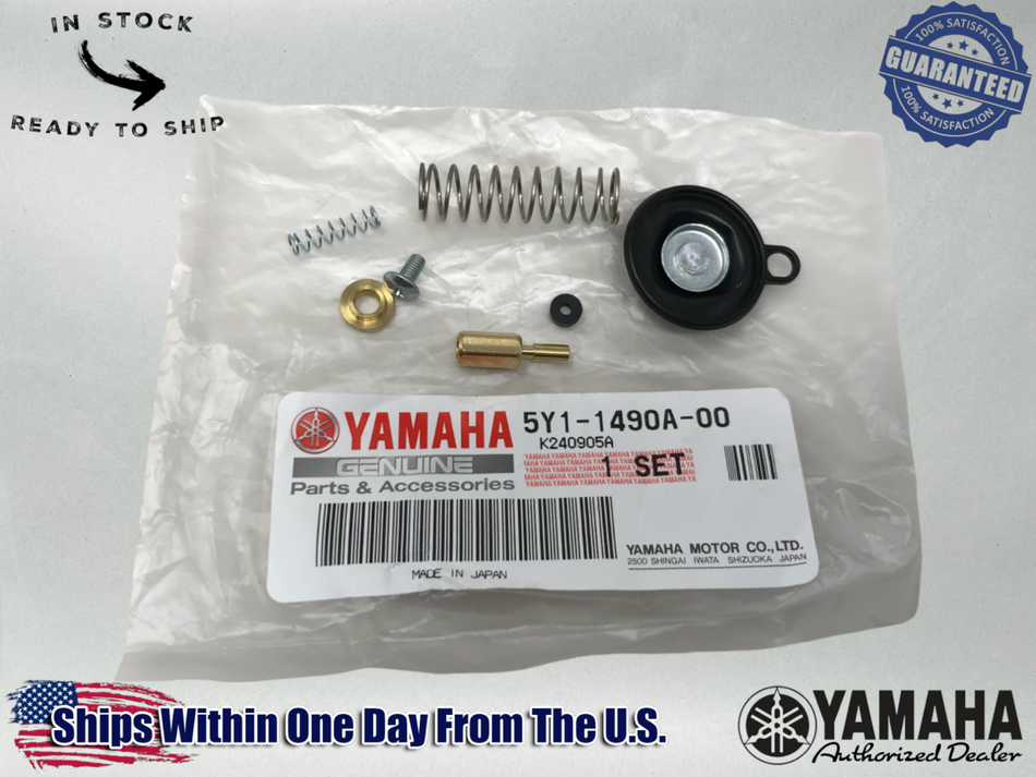 Yamaha OEM (90-00) TW200 XT350 Carb Diaphragm Set 5Y1-1490A-00-00