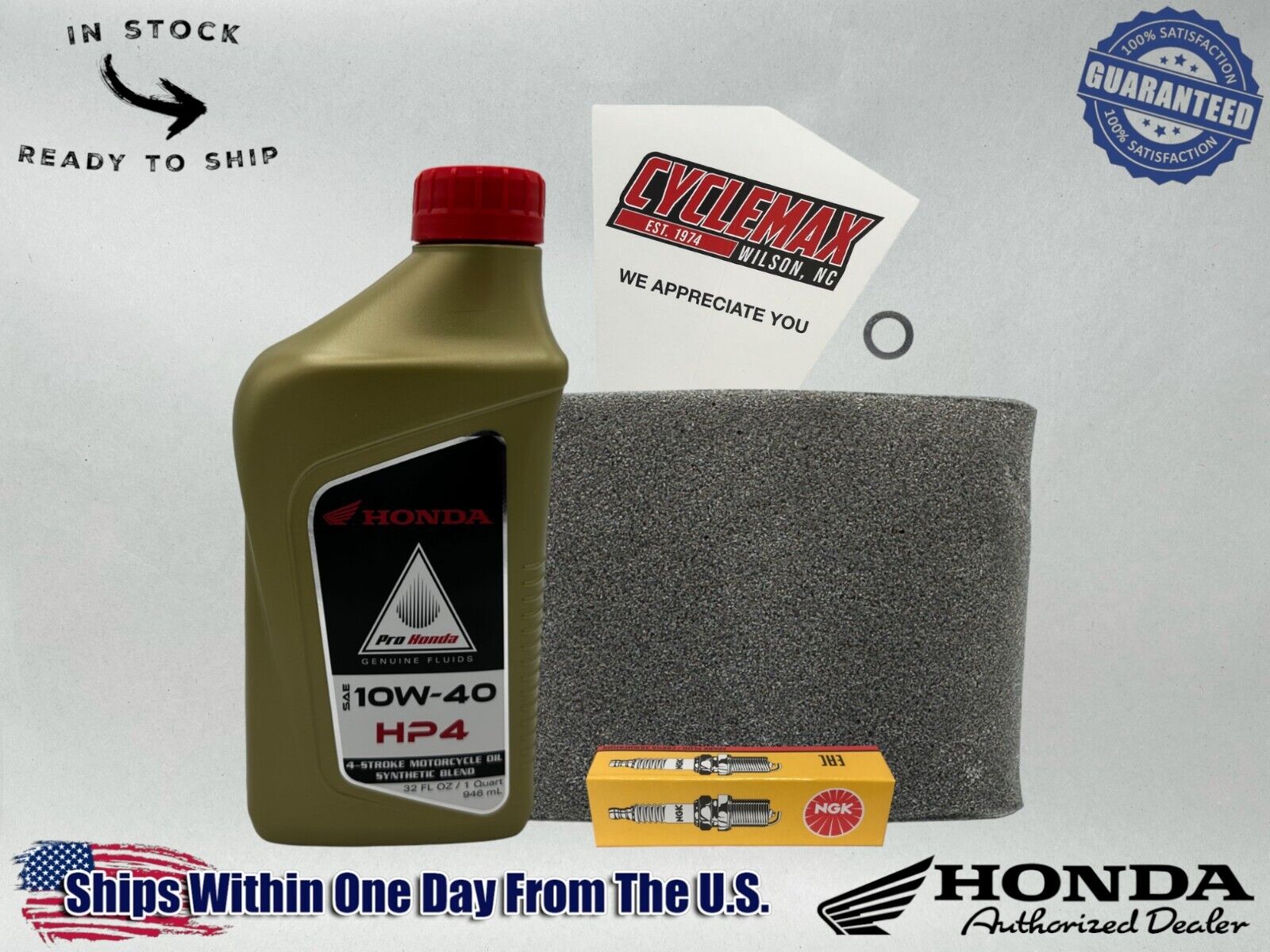 Cyclemax Semi-Synthetic HP4 Tune-Up Kit fits 1985-1987 Honda XR80R