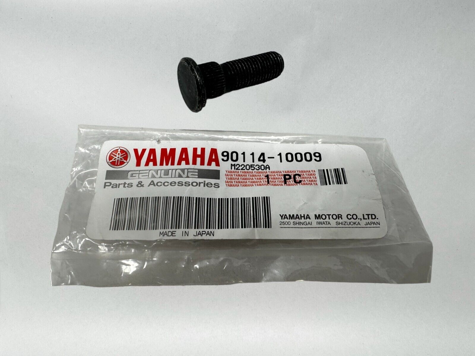 Yamaha Genuine OEM Ribbed Neck Bolt 90114-10009-00