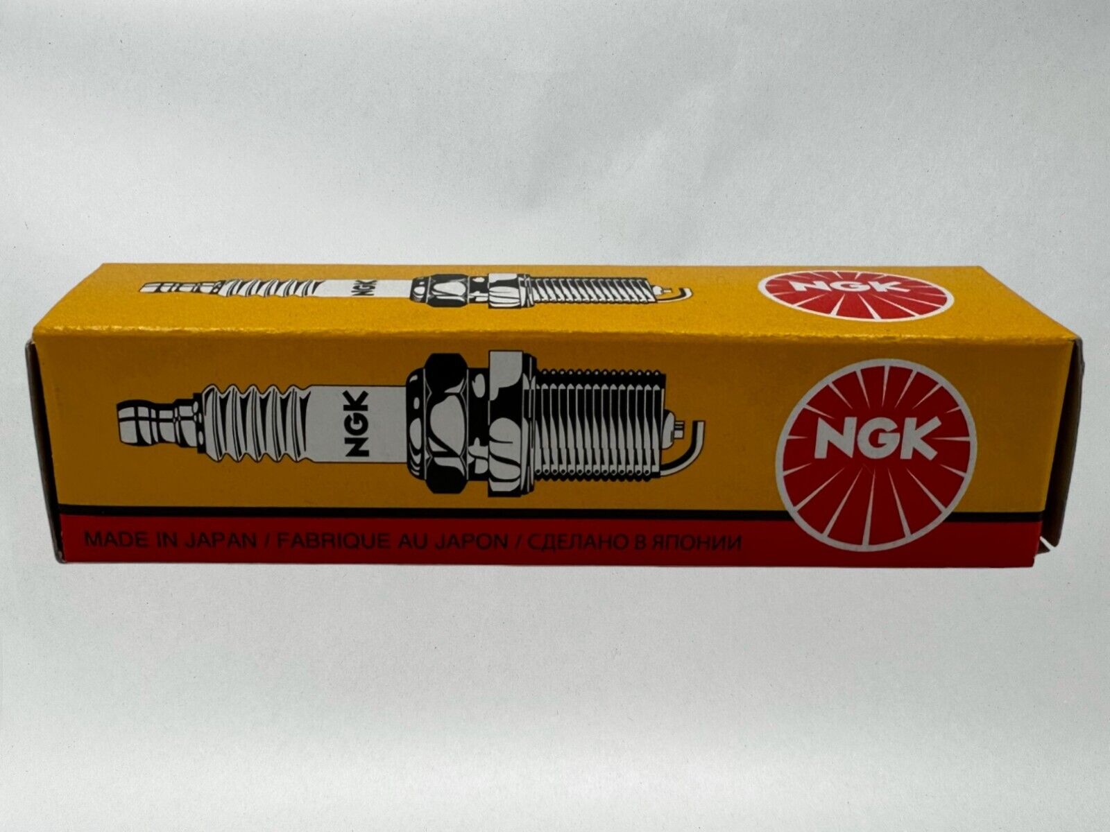 NGK Genuine OEM Authentic Spark Plugs JR9B - 4 PACK