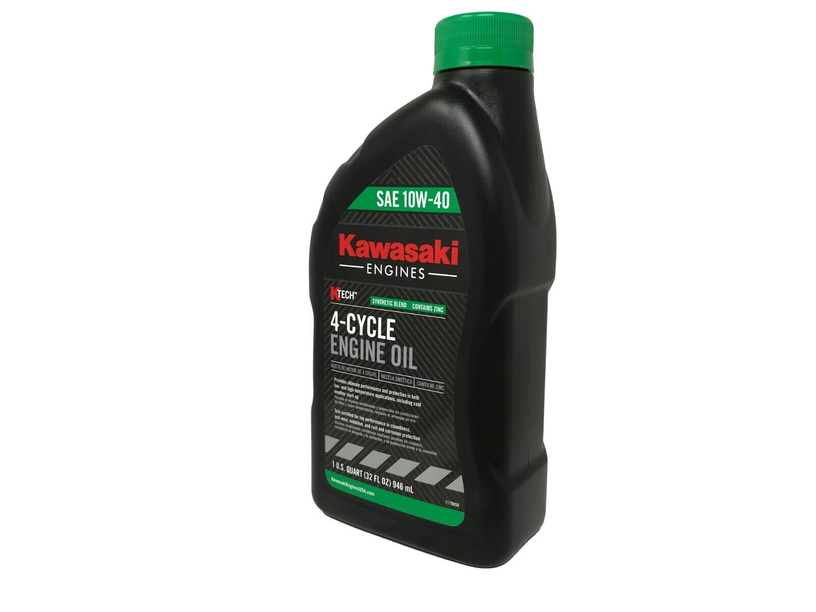 Kawasaki SAE 10W40 4 Cycle Motor Oil 5 QUARTS 99969-6296 5 PACK