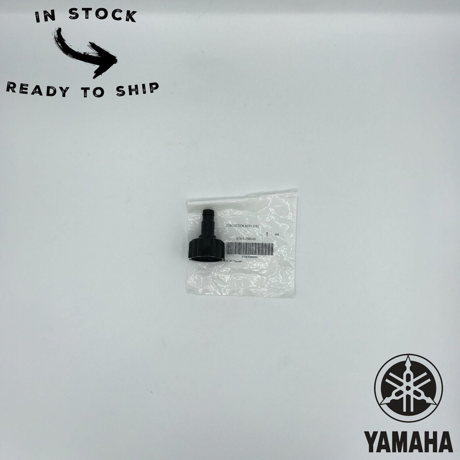 Genuine OEM Yamaha WaveRunner Conduction Assy Flush Fitting 67X-E2590-00-00