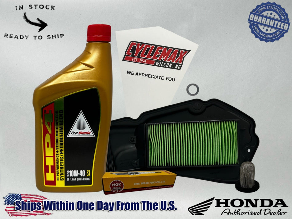 Semi Synthetic Tune Up Kit fits 2024 Honda ADV160 with Spark Plug