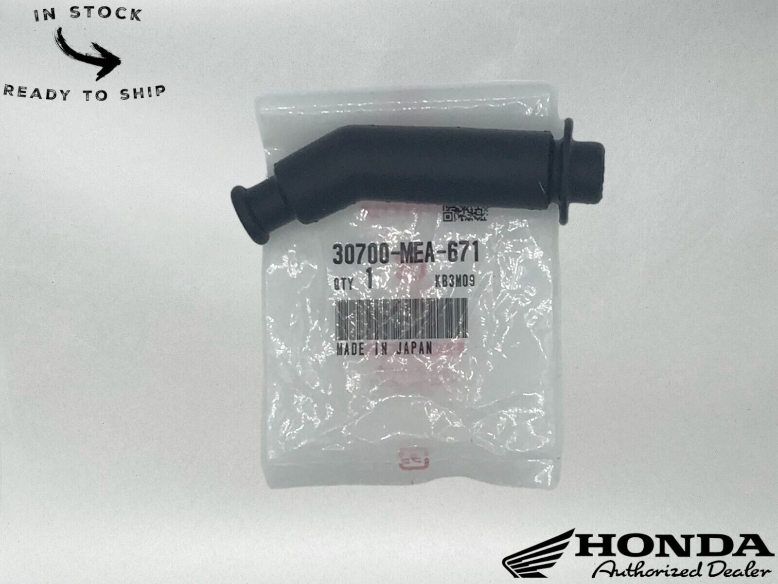 Honda Genuine OEM Ignition Coil Spark Plug Cap 30700-MEA-671