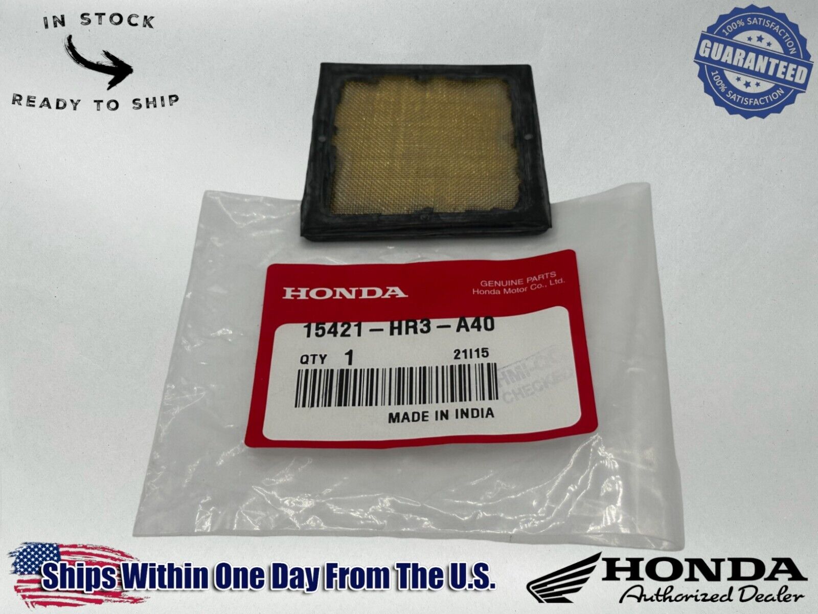 Honda Genuine OEM Authentic Screen Filter 15421-HR3-A40 1