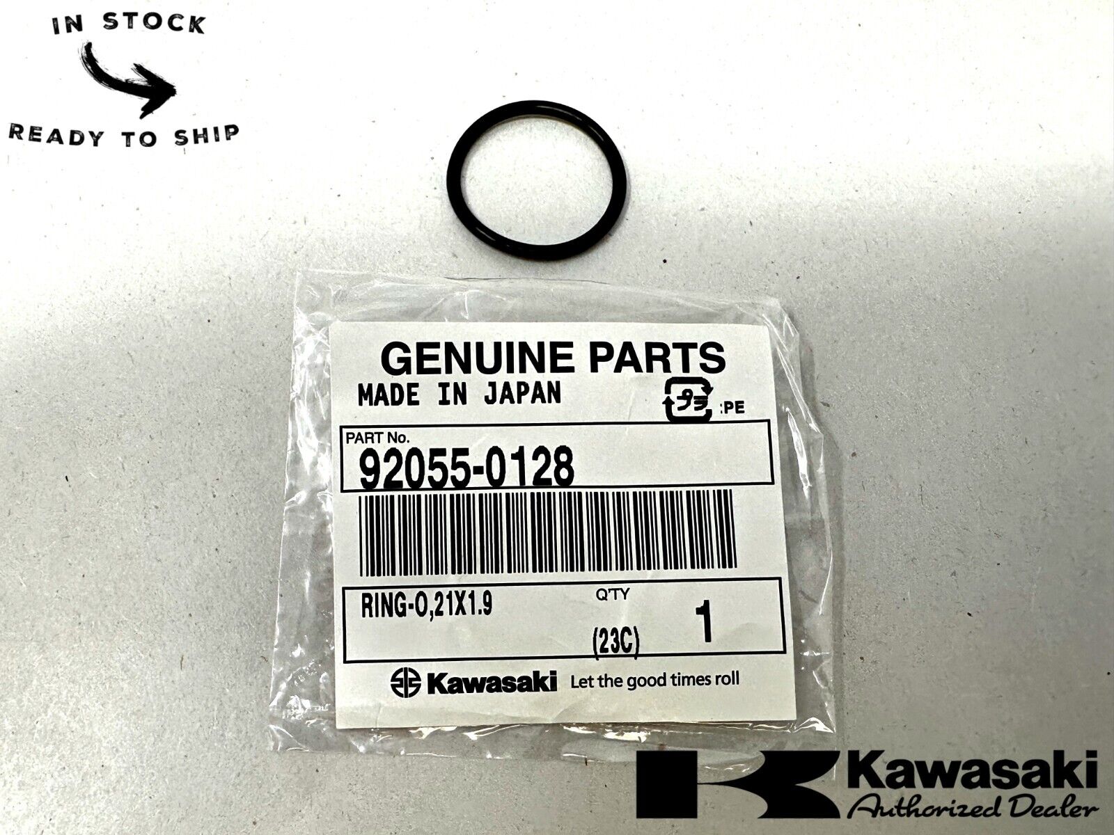 Kawasaki Genuine OEM O Ring 21X1.9 92055-0128