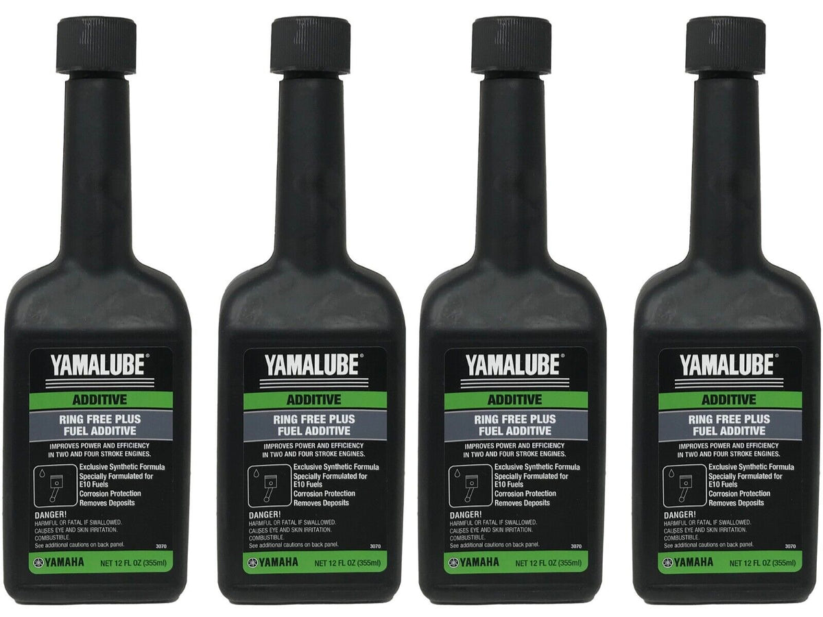 Yamaha Genuine OEM Ring Free Plus Fuel Additive ACC-RNGFR-PL-12 - 4 Pack