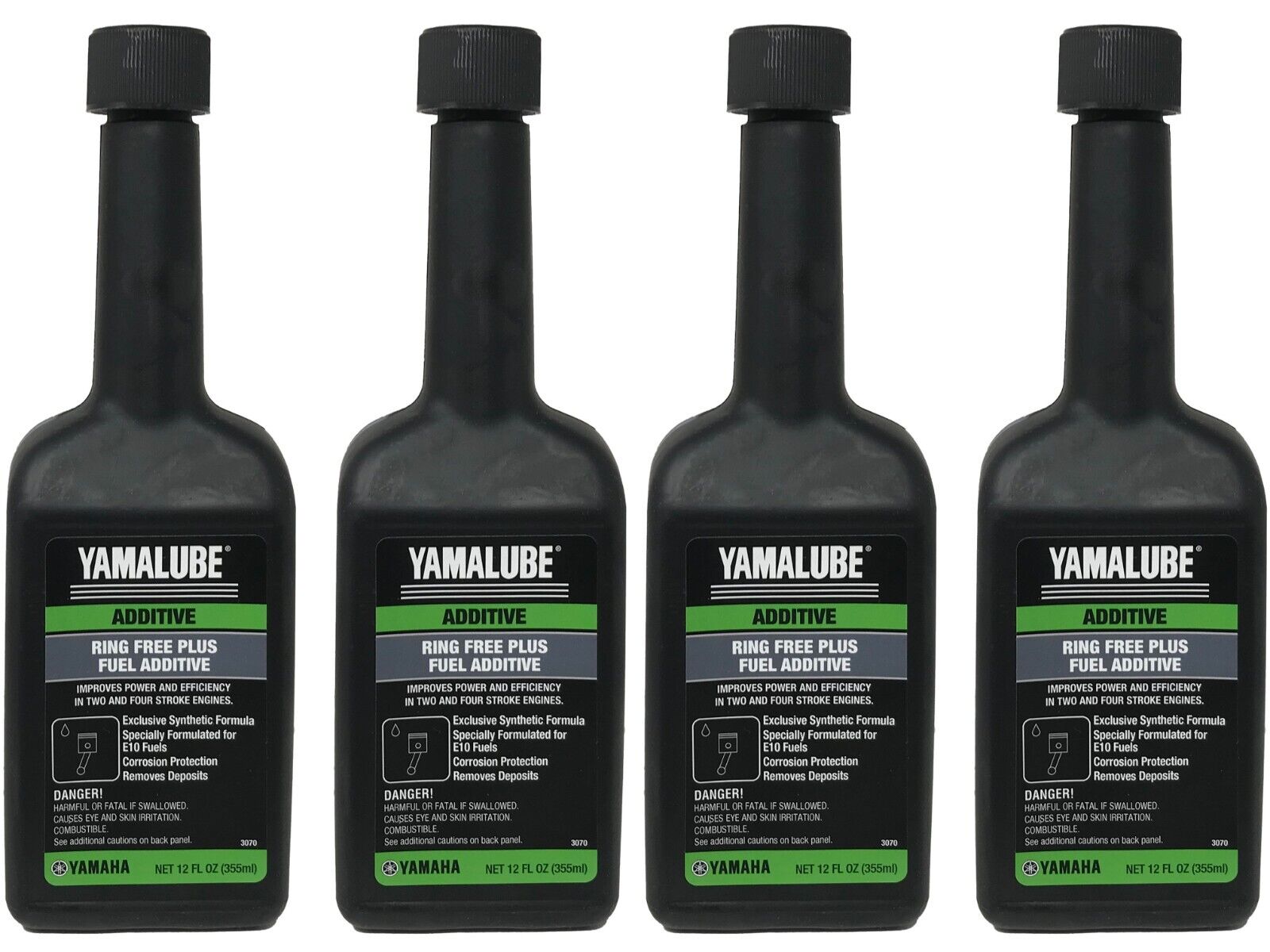 Yamaha Genuine OEM Ring Free Plus Fuel Additive ACC-RNGFR-PL-12 - 4 Pack