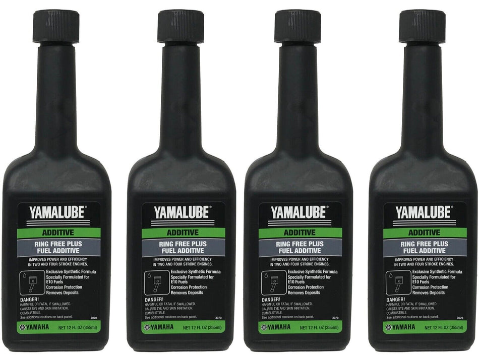 Yamaha Genuine OEM Ring Free Plus Fuel Additive ACC-RNGFR-PL-12 - 4 Pack