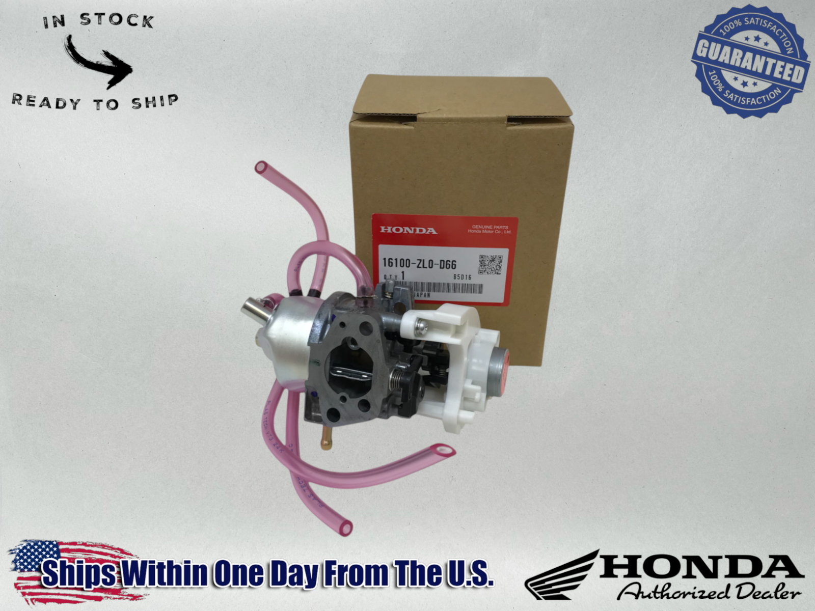 Honda Genuine OEM EU3000iS Carburetor GENERATOR CARB 16100-ZL0-D66