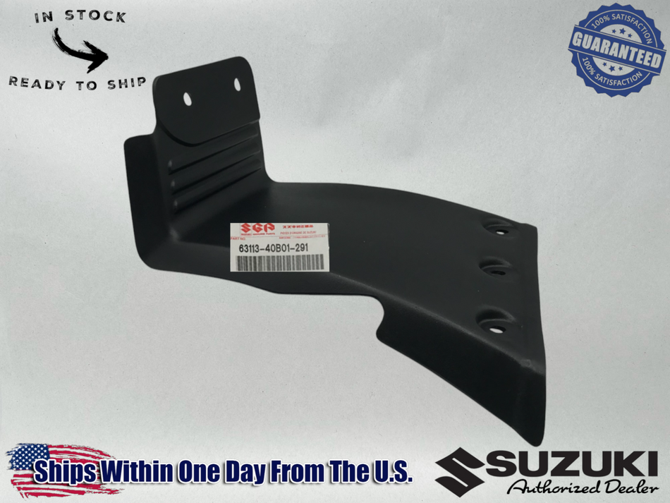 Suzuki Genuine OEM 1987-06 QUADSPORT LT 80 LH REAR FENDER BODY 63113-40B01-291