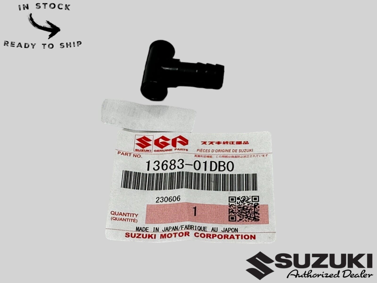 Suzuki Genuine OEM Hose 13683-01DB0