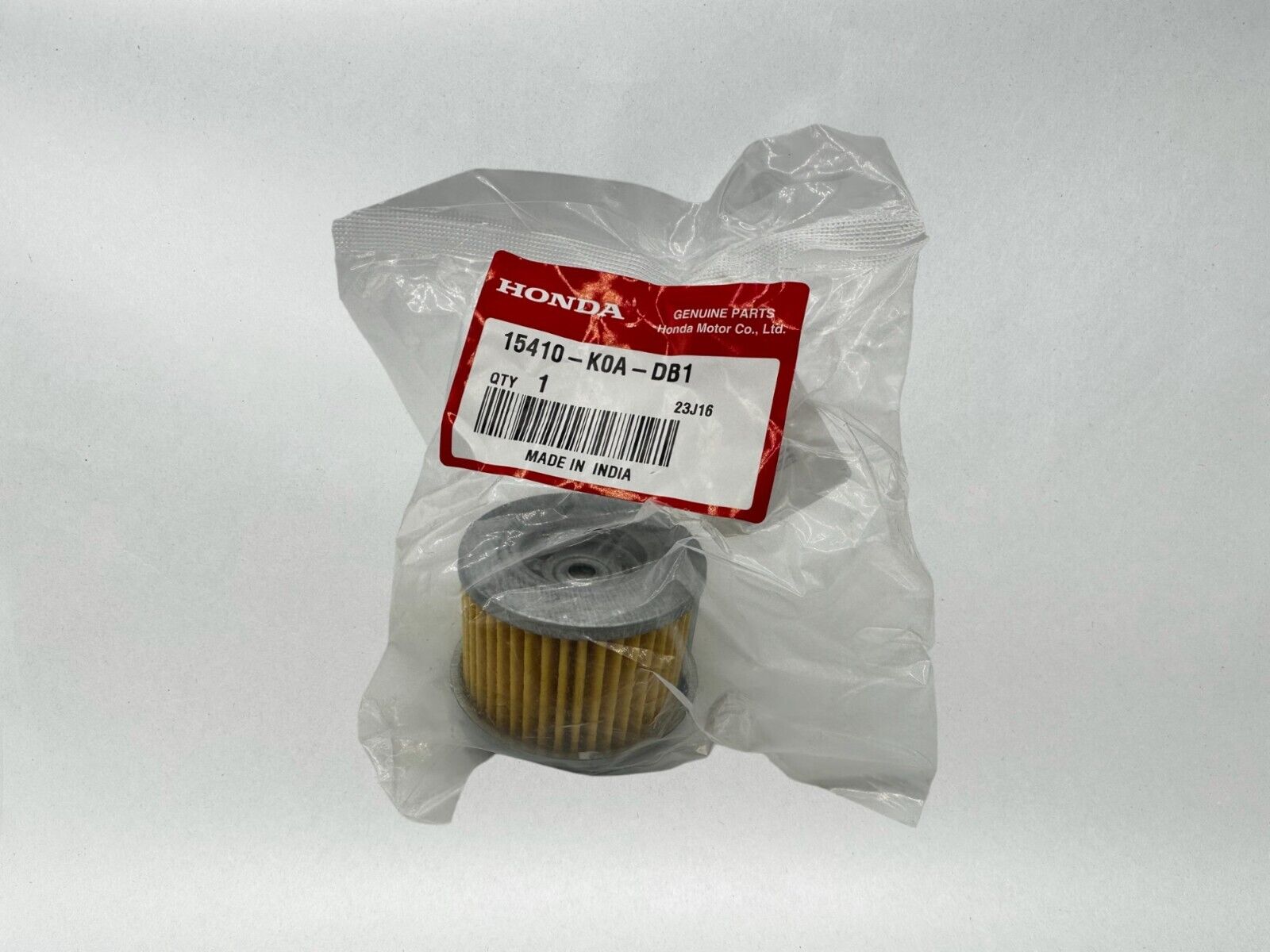 Honda Genuine OEM Authentic Oil Filter 15410-K0A-DB1