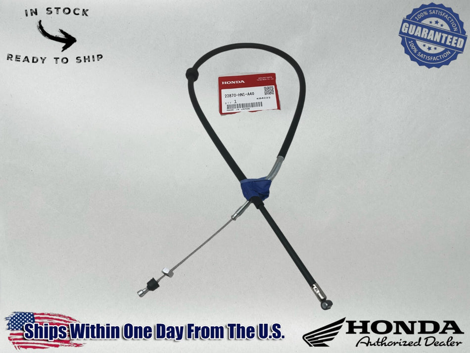 Honda OEM Clutch Cable 22870-HN1-A40 / TRX400EX TRX400 TRX 400EX 400 EX 05-07