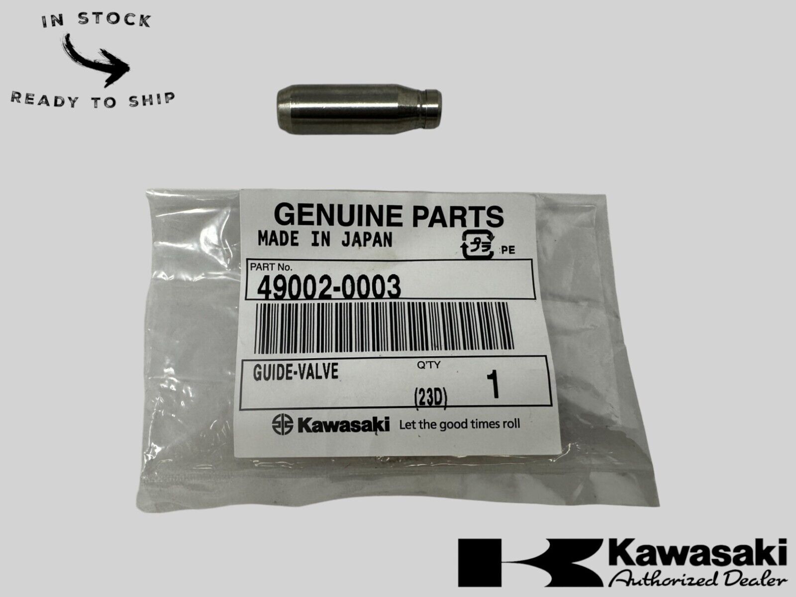 Kawasaki Genuine OEM Valve Guide 49002-0003