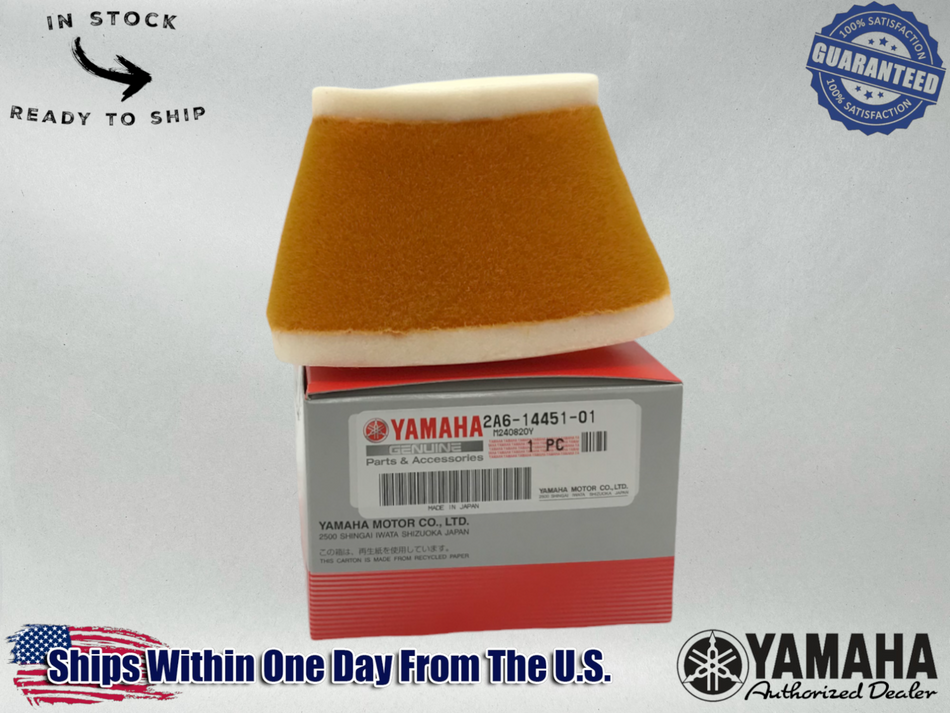 Yamaha OEM DT 125 175 DT125 DT175 MX175 AIR FILTER ELEMENT 2A6-14451-01-00 1