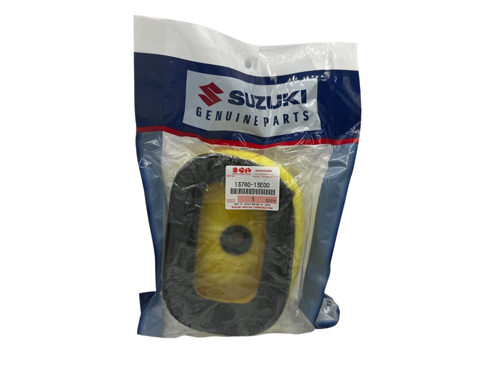 Suzuki Genuine OEM Air Filter 13780-13E00