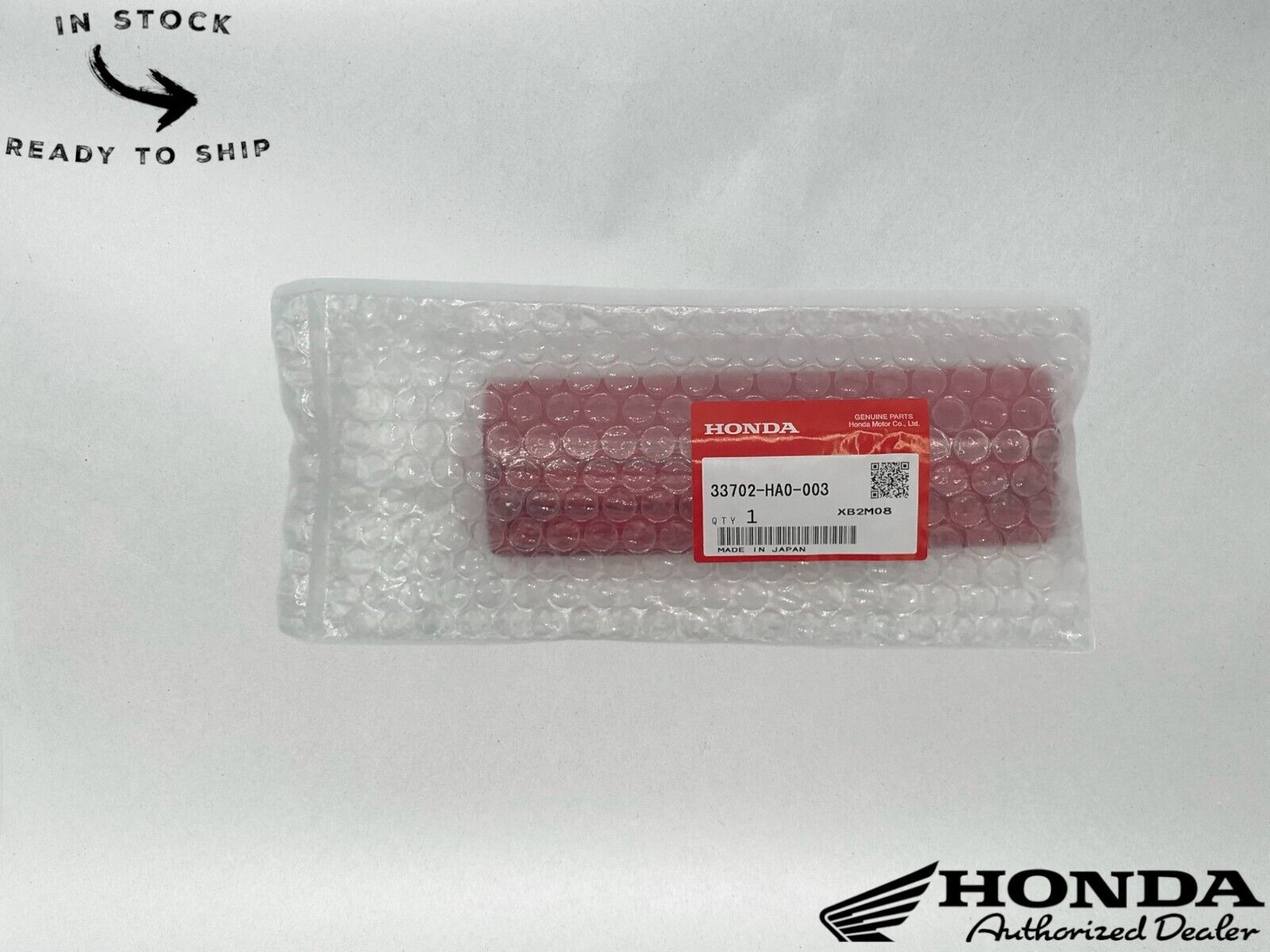 Honda Genuine OEM Tail Light Lens 33702-HA0-003