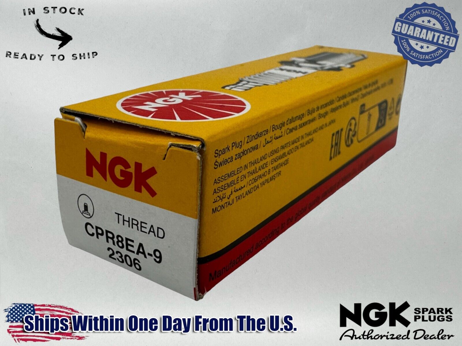 NGK Genuine OEM Authentic Spark Plug CPR8EA-9