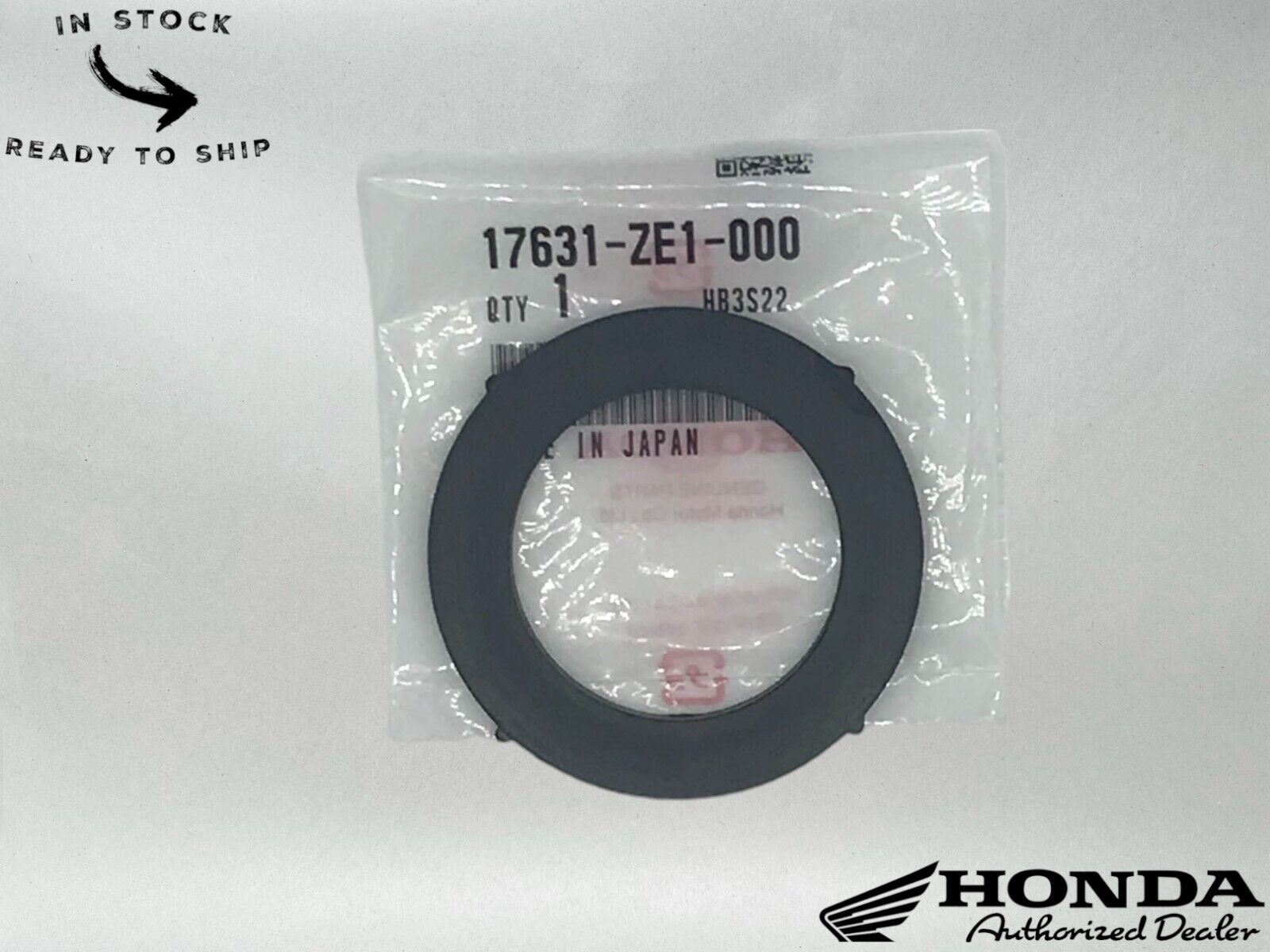 Honda Genuine OEM Gasket (39X58X3) 17631-ZE1-000