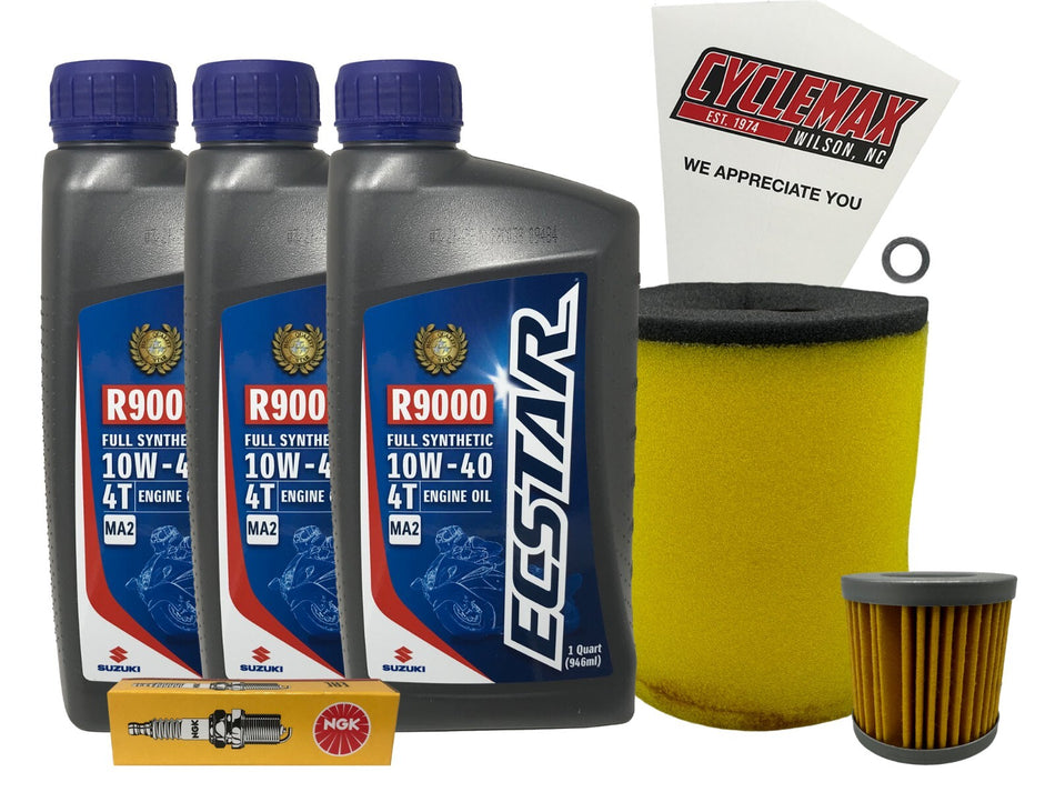 Full Synthetic Tune Up Kit w/ Plug fits 2003-2007 Suzuki LTZ-400 K4-K7