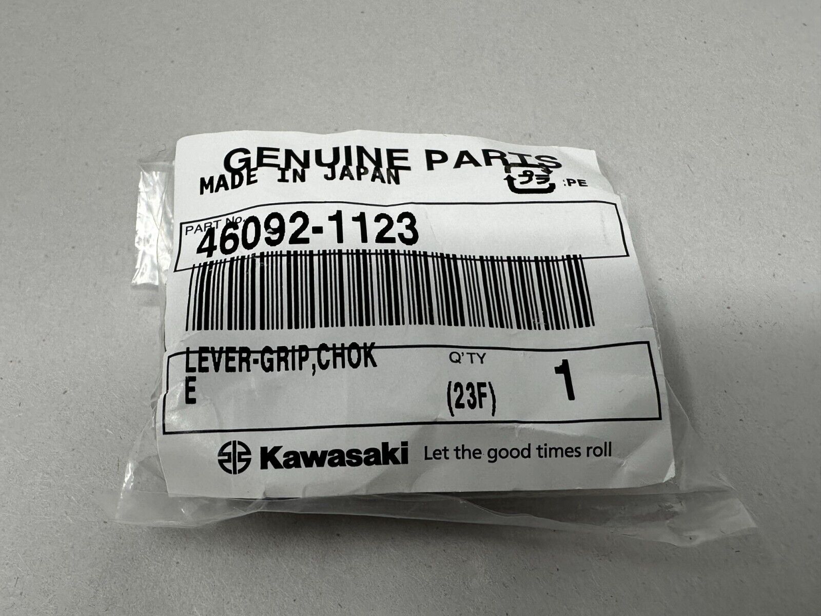 Kawasaki Genuine OEM Grip Lever 46092-1123