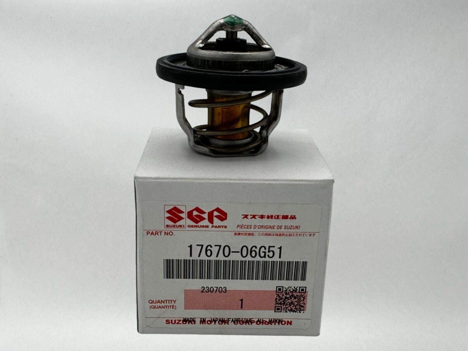 Suzuki Genuine OEM Authentic Thermostat 17670-06G51