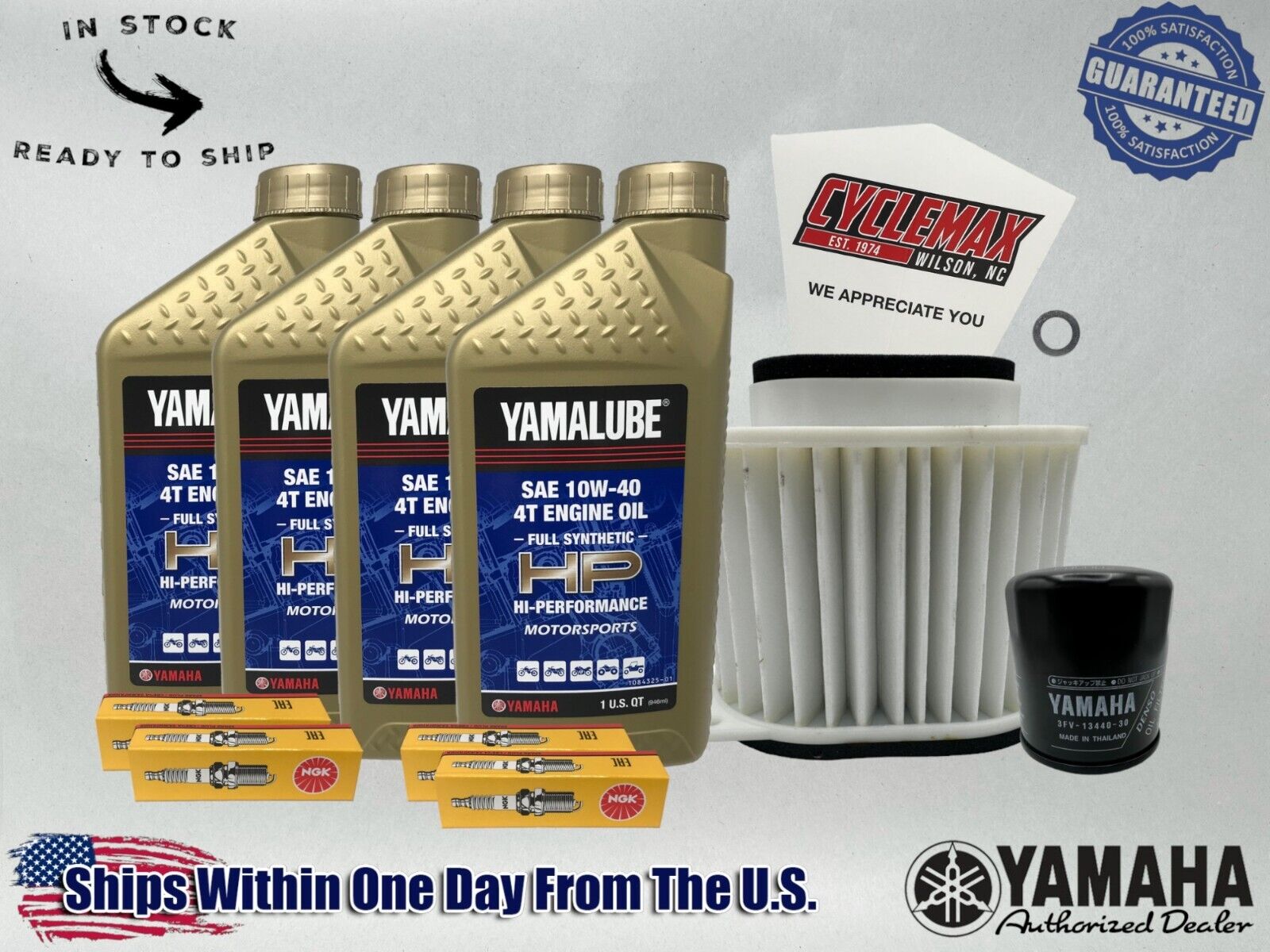 Cyclemax FS Yamalube Tune-Up Kit fits 1999-2013 Yamaha ROYAL STAR VENTURE