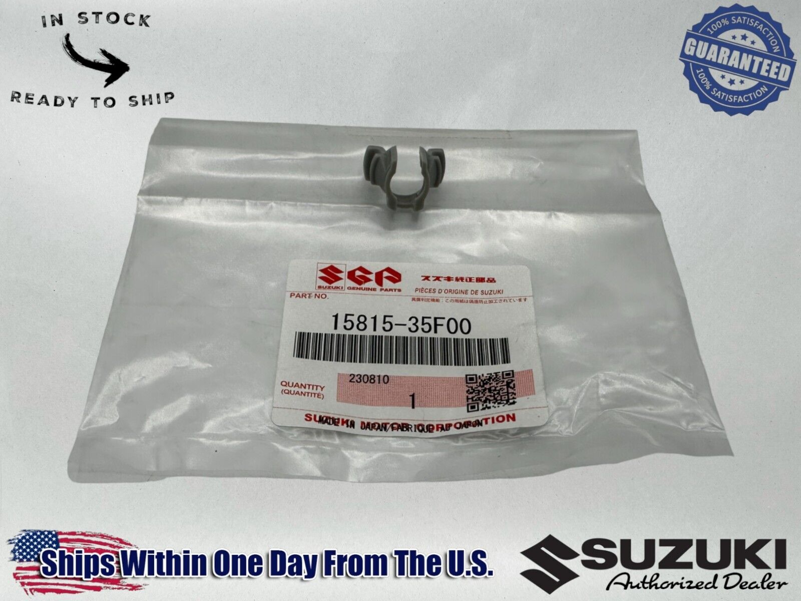 Suzuki Genuine OEM Authentic Retainer 15815-35F00