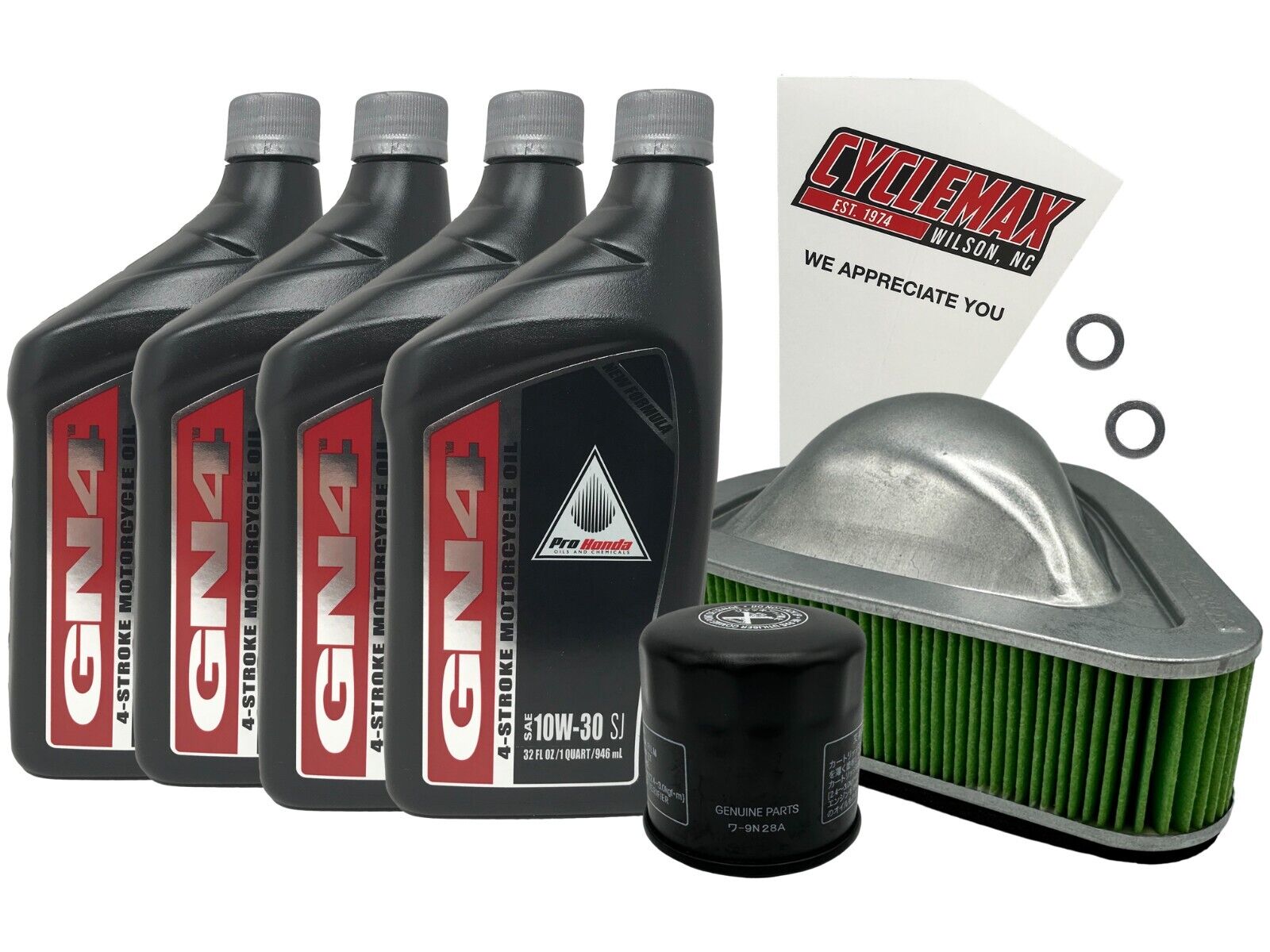 Cyclemax 10W-30 Tune-Up Kit fits 2010-2024 Honda VT 1300 VT1300 Fury Sabre