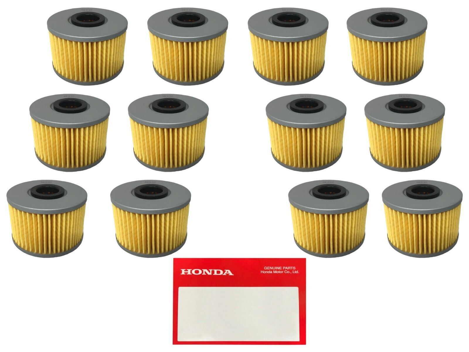 12 Pack OEM Honda Oil Filter 15412-HP7-A01 Fits PIONEER 1000 TALON