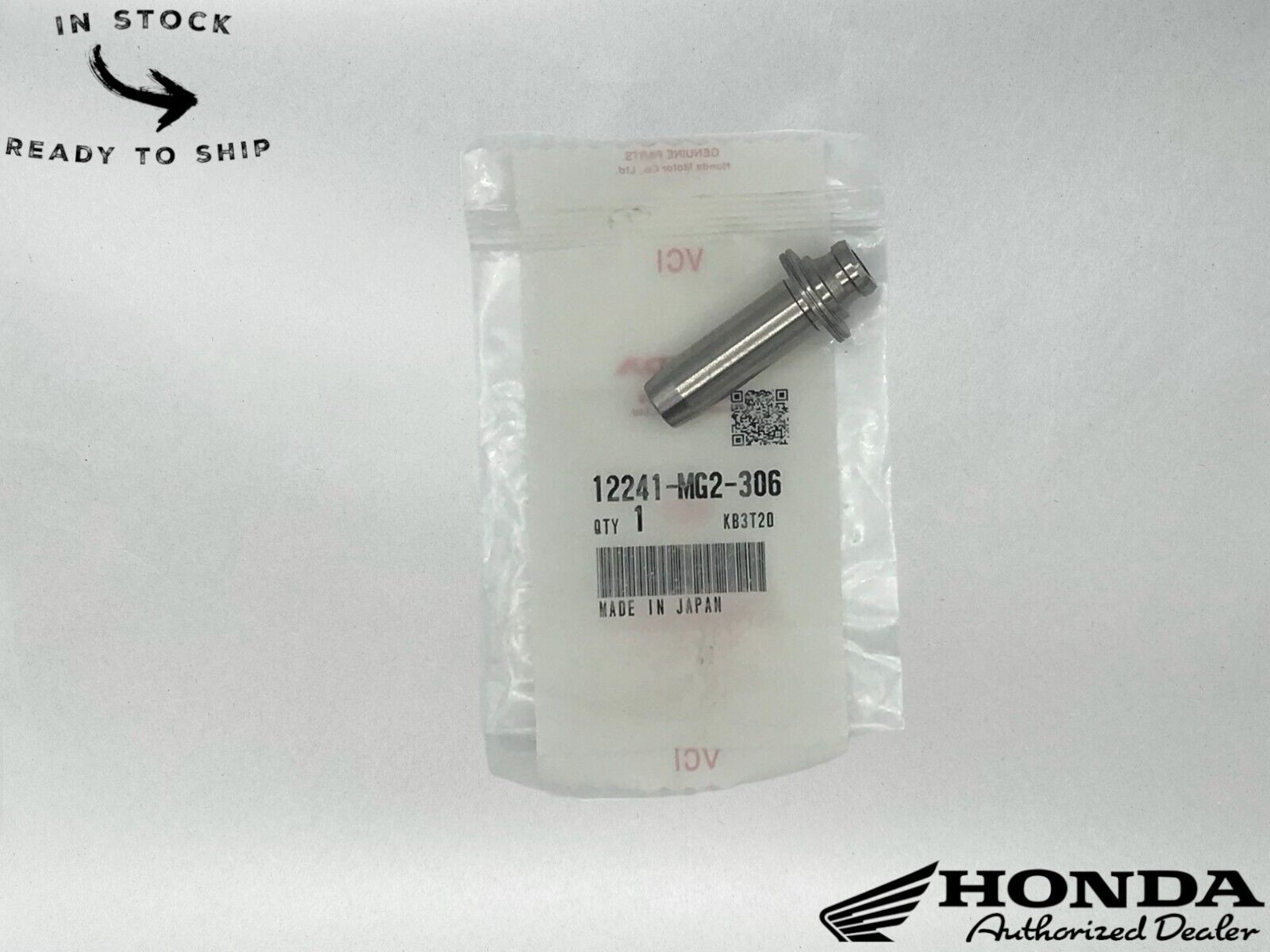 Honda Genuine OEM Valve Guide 12241-MG2-306