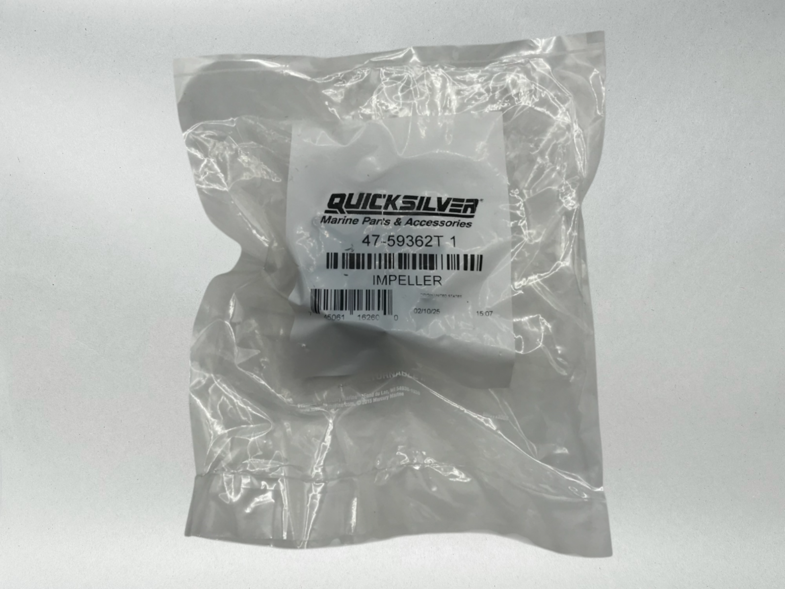 Quicksilver OEM Mercury Marine Sea Water Pump Impeller Bravo 1 2 3 PN 47-59362T1