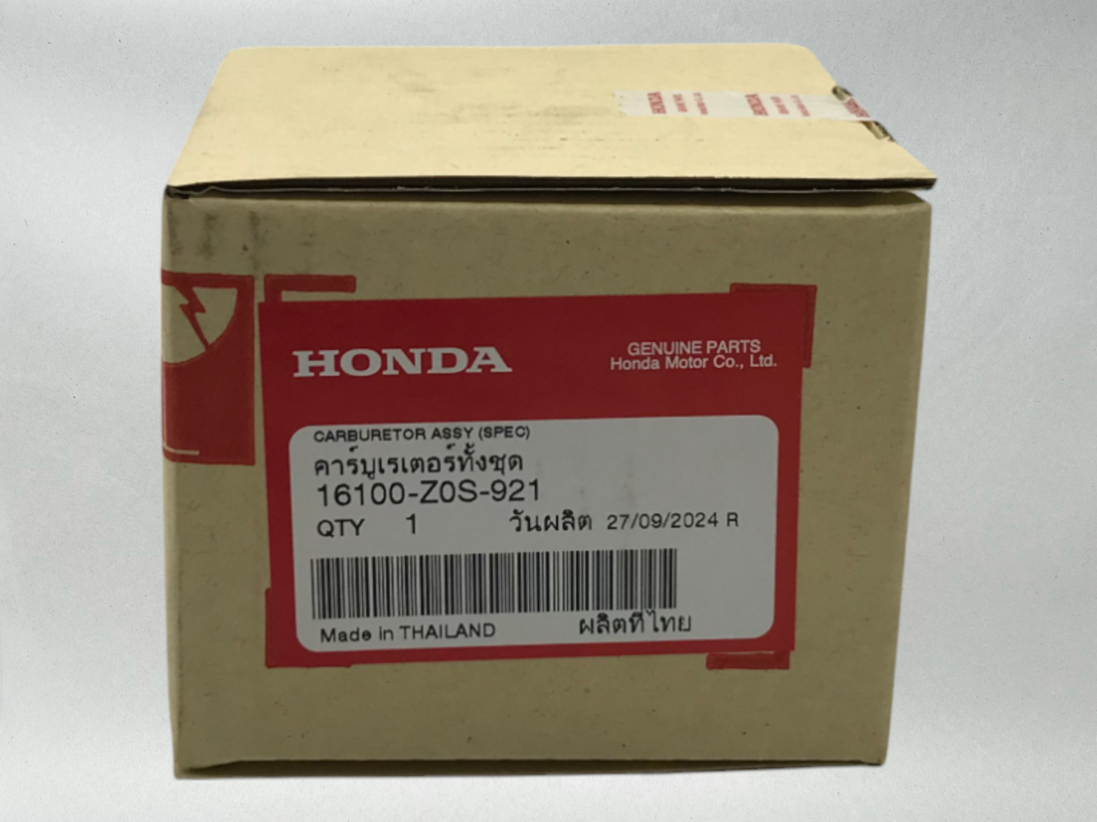 Honda Genuine OEM Authentic Carburetor for GX120 CARB GX120 3.5HP 16100-Z0S-921