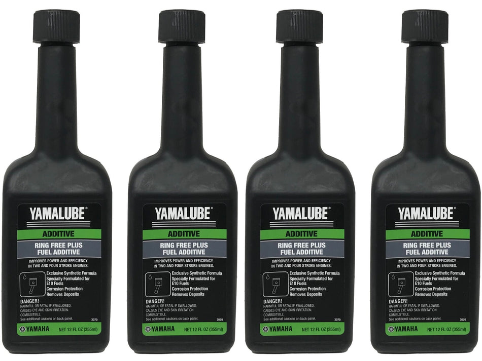 Yamaha Genuine OEM Ring Free Plus Fuel Additive ACC-RNGFR-PL-12 - 4 Pack