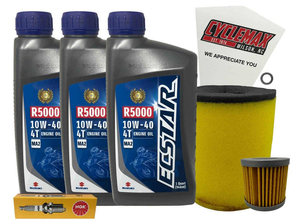 Standard Tune Up Kit w/ Spark Plug fits 2008-2013 Suzuki LT-Z400