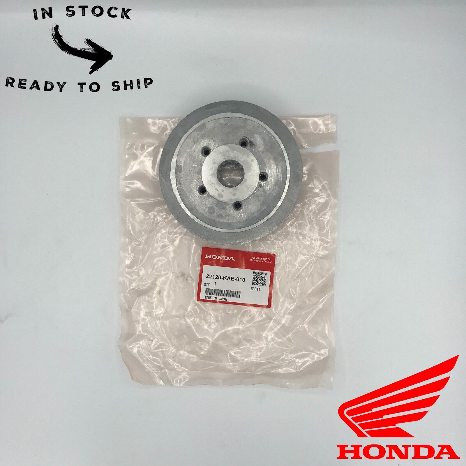 Genuine OEM Honda Engine Clutch Basket Center Hub 22120-KAE-010